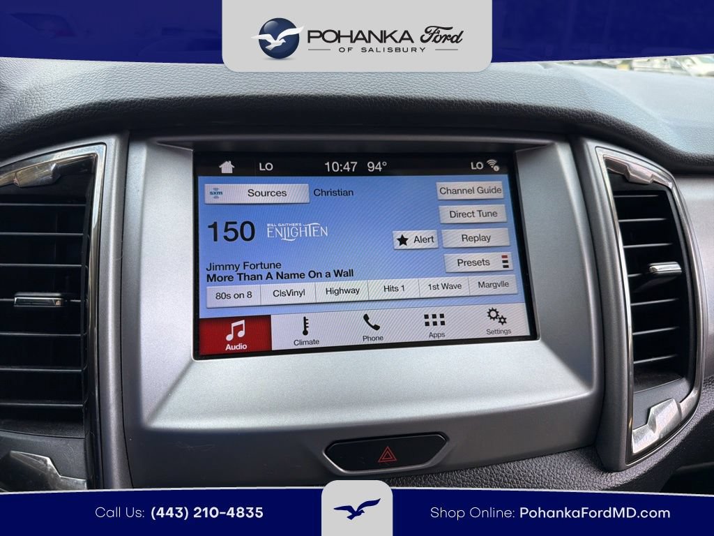 Certified 2019 Ford Ranger XLT w/ Equipment Group 301A Mid RWD image 10
