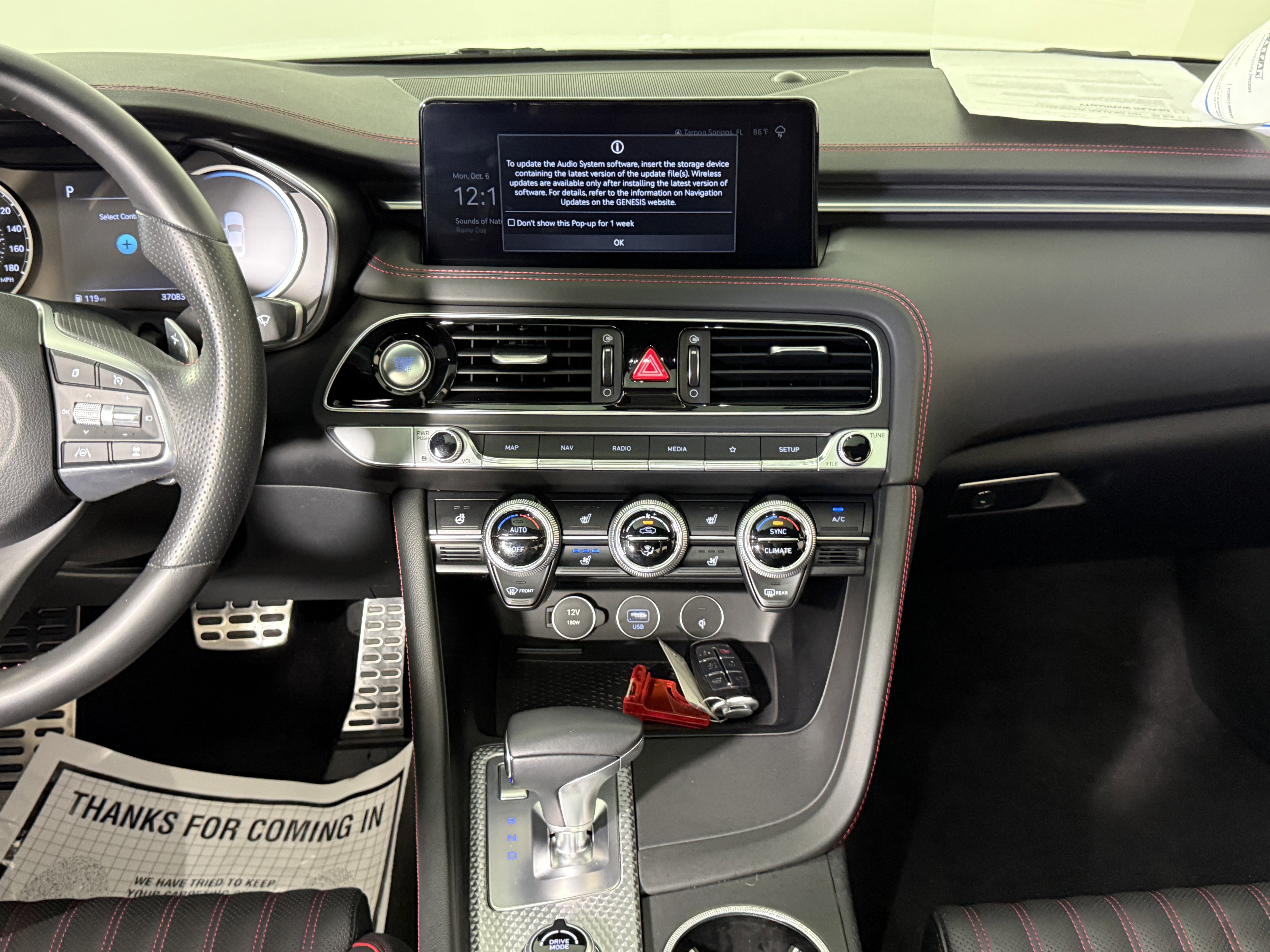 Used 2023 Genesis G70 2.0T w/ Sport Prestige Package image 12