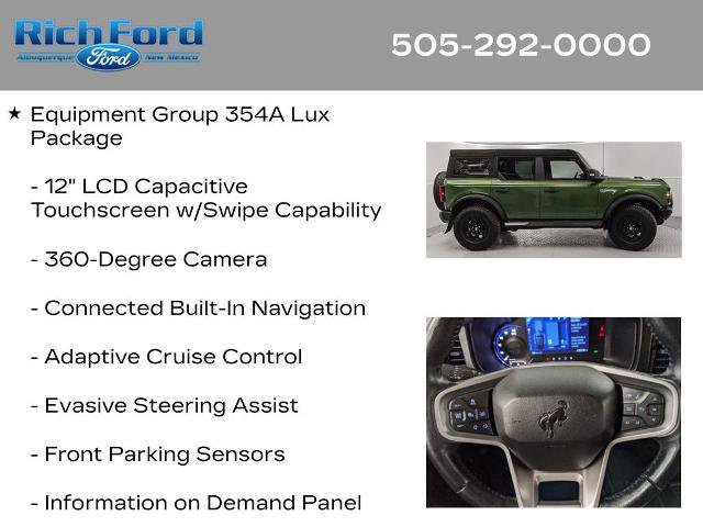 Certified 2023 Ford Bronco Wildtrak AWD/4WD image 11