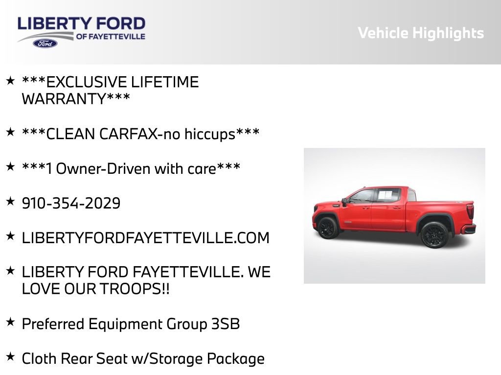 Used 2025 GMC Sierra 1500 Elevation w/ X31 Off-Road Package AWD/4WD image 5