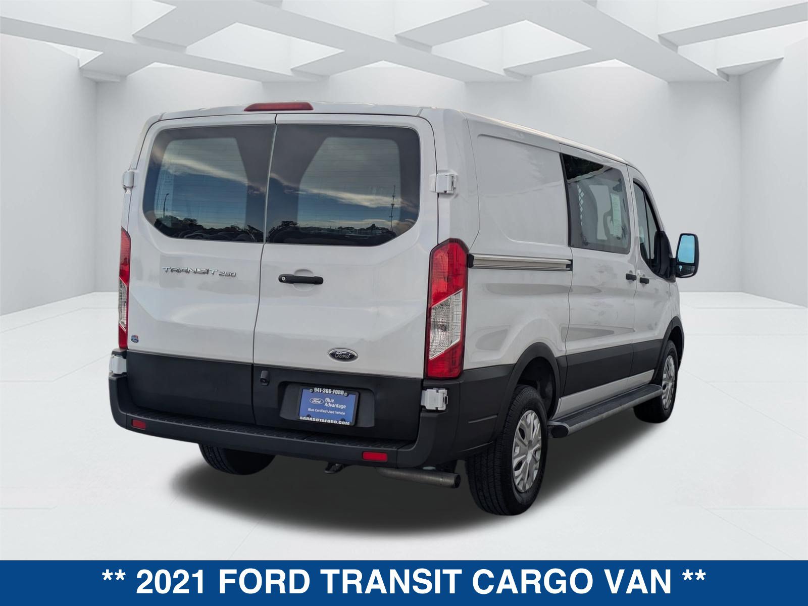 Certified 2021 Ford Transit 250 Low Roof w/ Exterior Upgrade Package RWD image 5