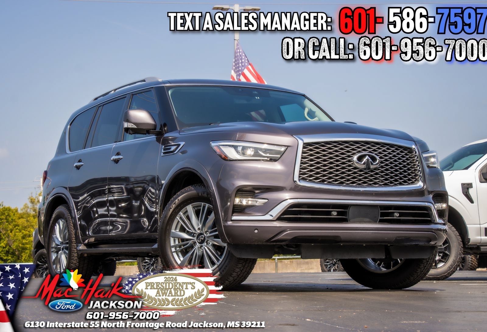 Used 2022 INFINITI QX80 Luxe w/ All-Season Package RWD image 4
