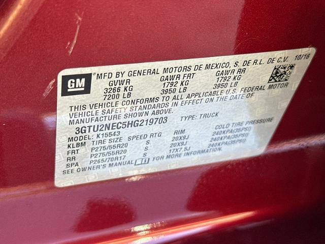 Used 2017 GMC Sierra 1500 SLT w/ SLT Premium Package AWD/4WD image 26