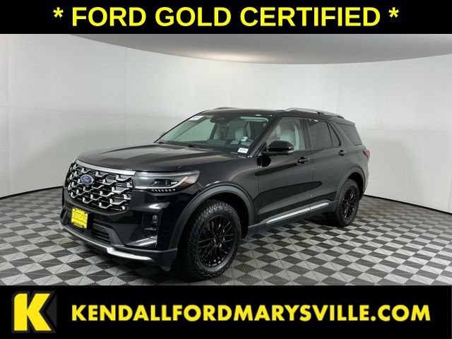 Certified 2025 Ford Explorer Platinum w/ Ultimate Package AWD/4WD image 1