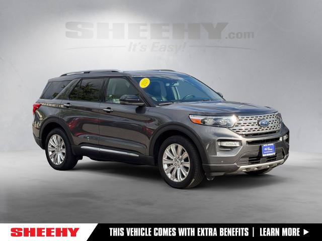 Certified 2020 Ford Explorer Limited w/ Class III Trailer Tow Package AWD/4WD image 1
