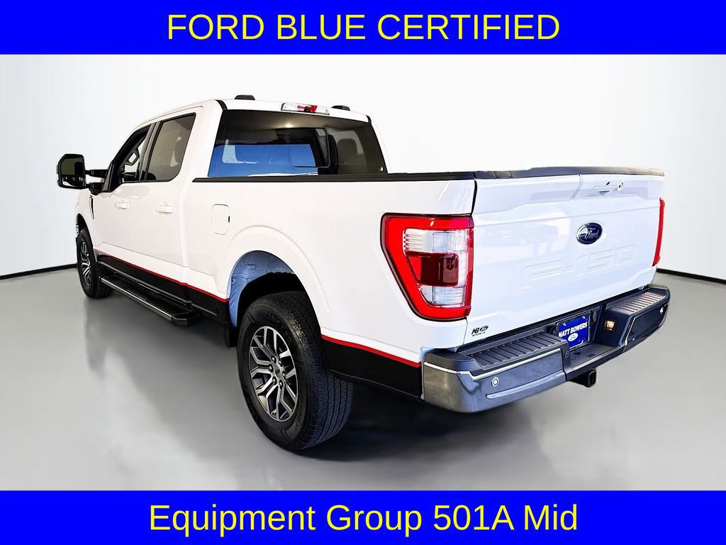 Certified 2022 Ford F150 Lariat w/ Equipment Group 501A Mid image 5