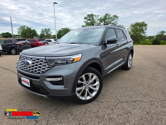 Certified 2023 Ford Explorer Platinum w/ Technology Package AWD/4WD image 1