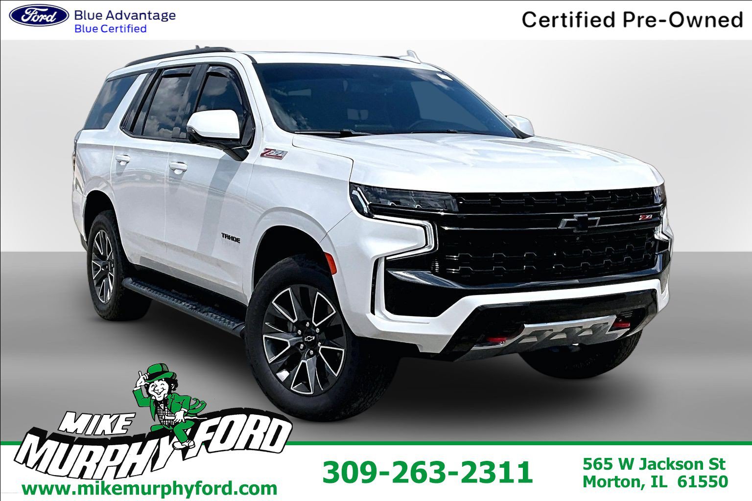 Used 2023 Chevrolet Tahoe Z71 w/ Z71 Off-Road Package AWD/4WD image 1