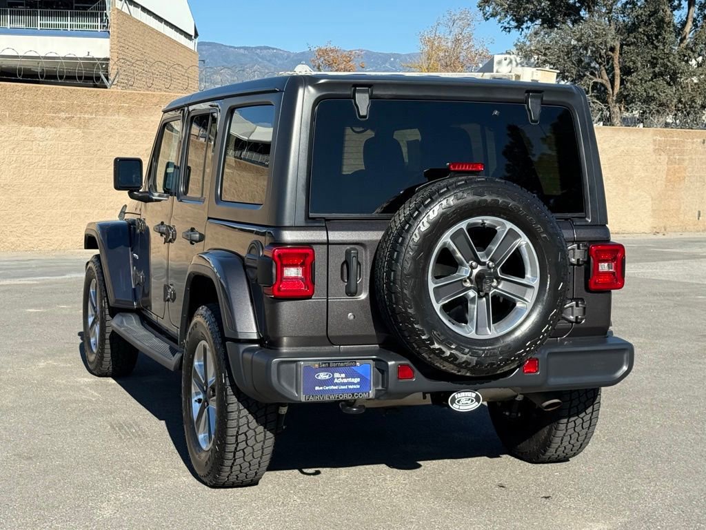 Used 2020 Jeep Wrangler Unlimited Sahara image 4