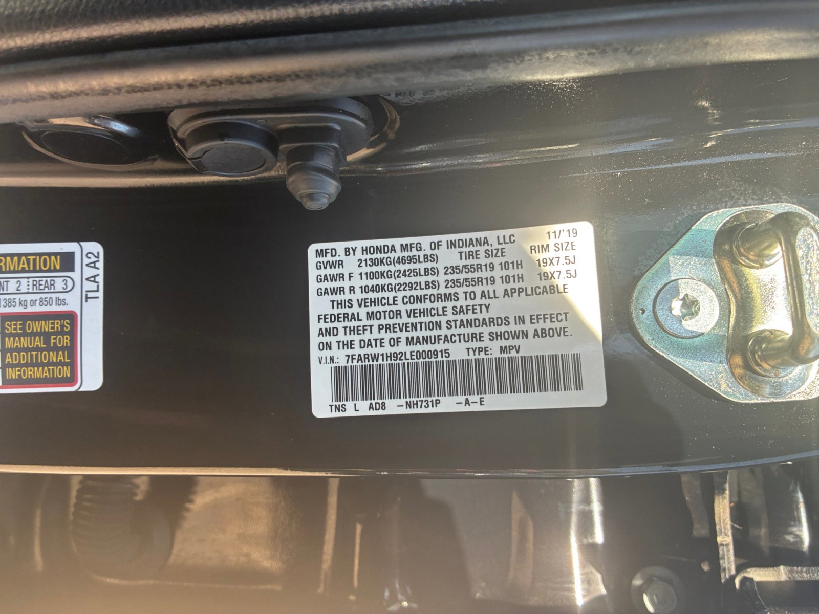 Used 2020 Honda CR-V Touring image 33