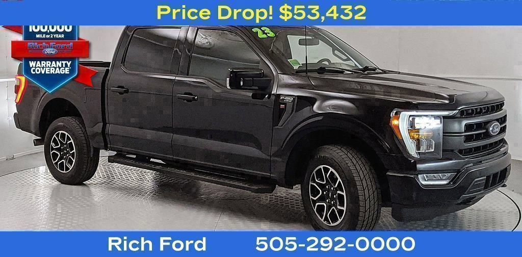 Certified 2023 Ford F150 Lariat w/ Max Trailer Tow Package AWD/4WD image 1