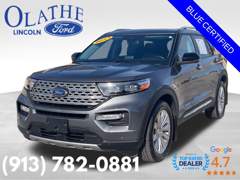 Certified 2023 Ford Explorer Limited w/ Limited Technology Package