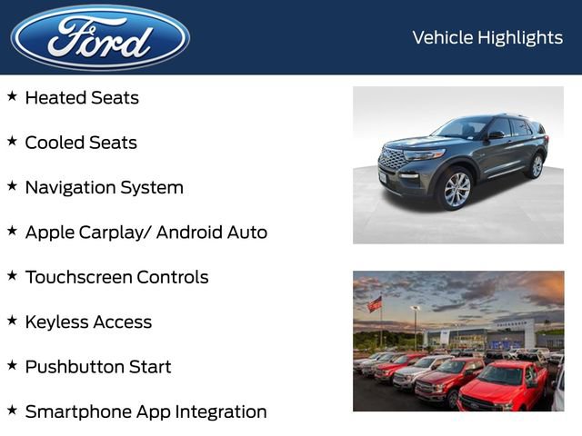 Certified 2022 Ford Explorer Platinum w/ Technology Package image 9