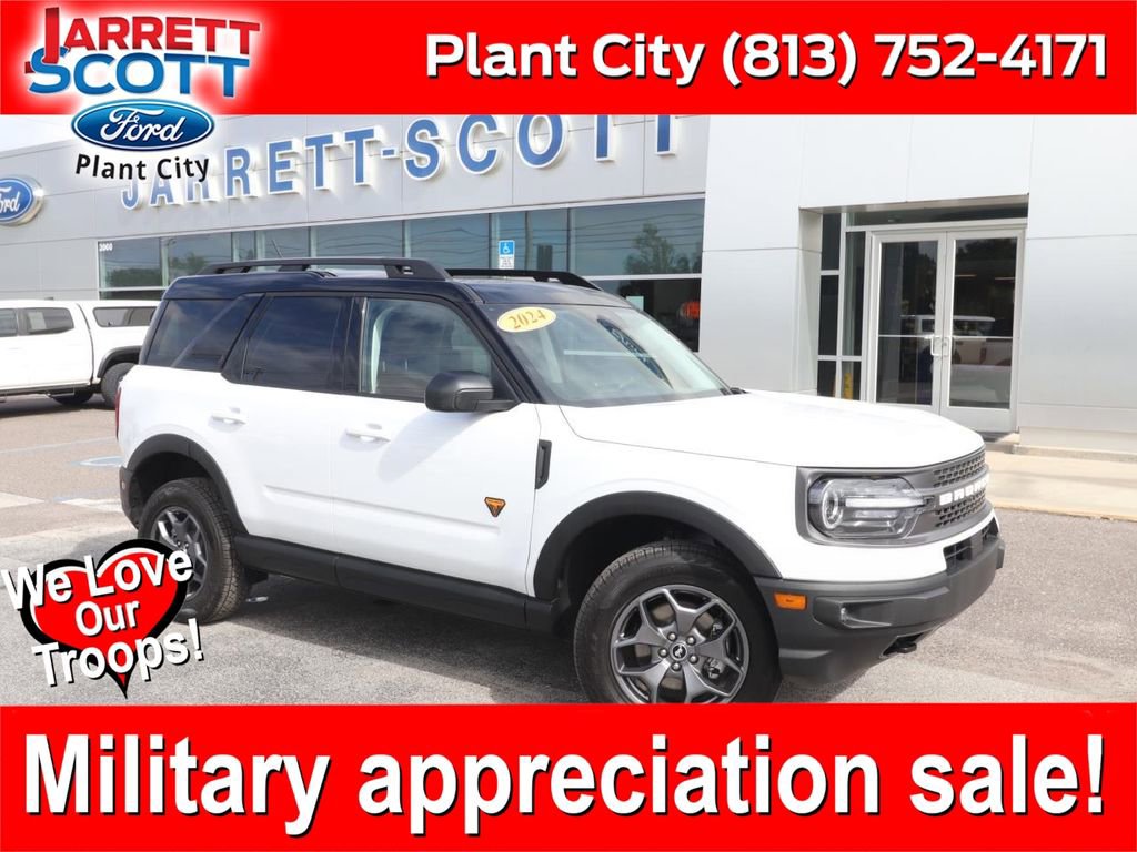 Certified 2024 Ford Bronco Sport Badlands w/ Premium Package