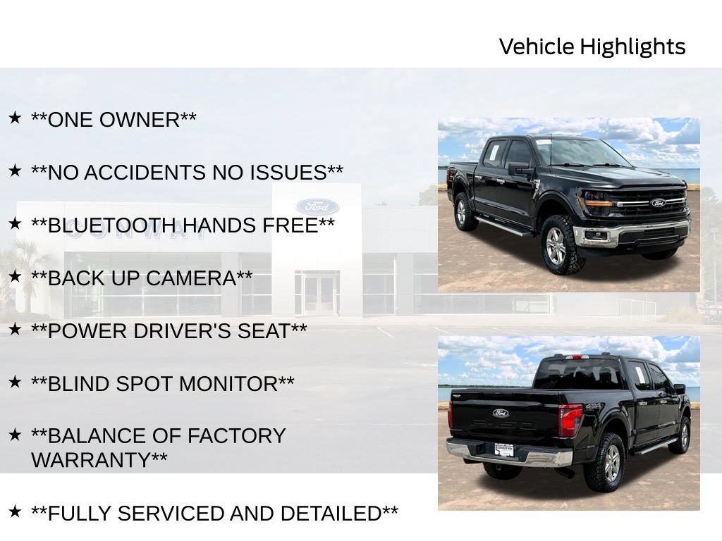 Certified 2025 Ford F150 XLT w/ Equipment Group 301A Standard AWD/4WD image 6