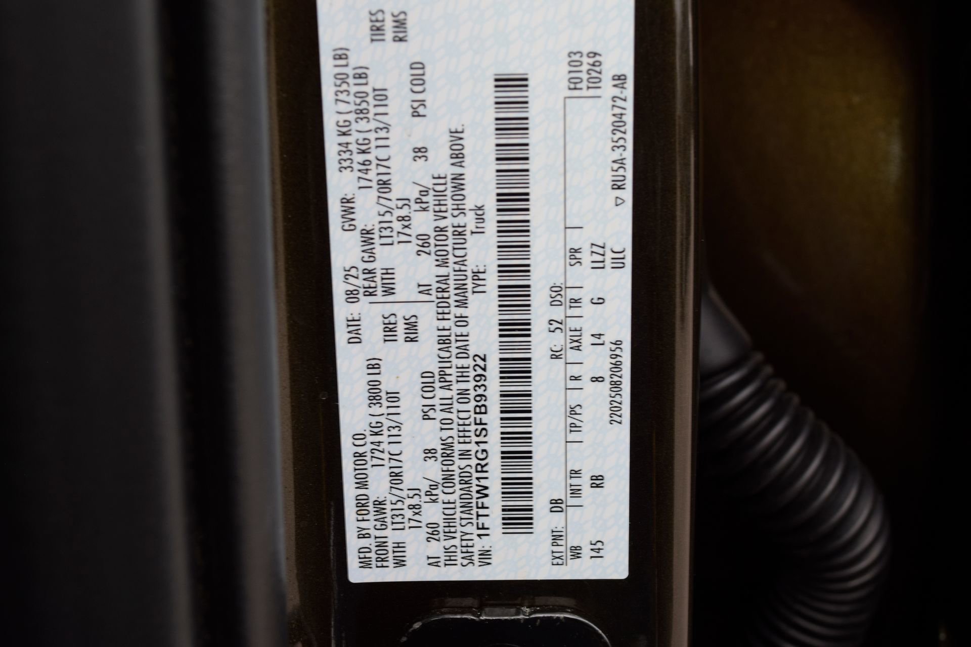 Certified 2025 Ford F150 Raptor image 26