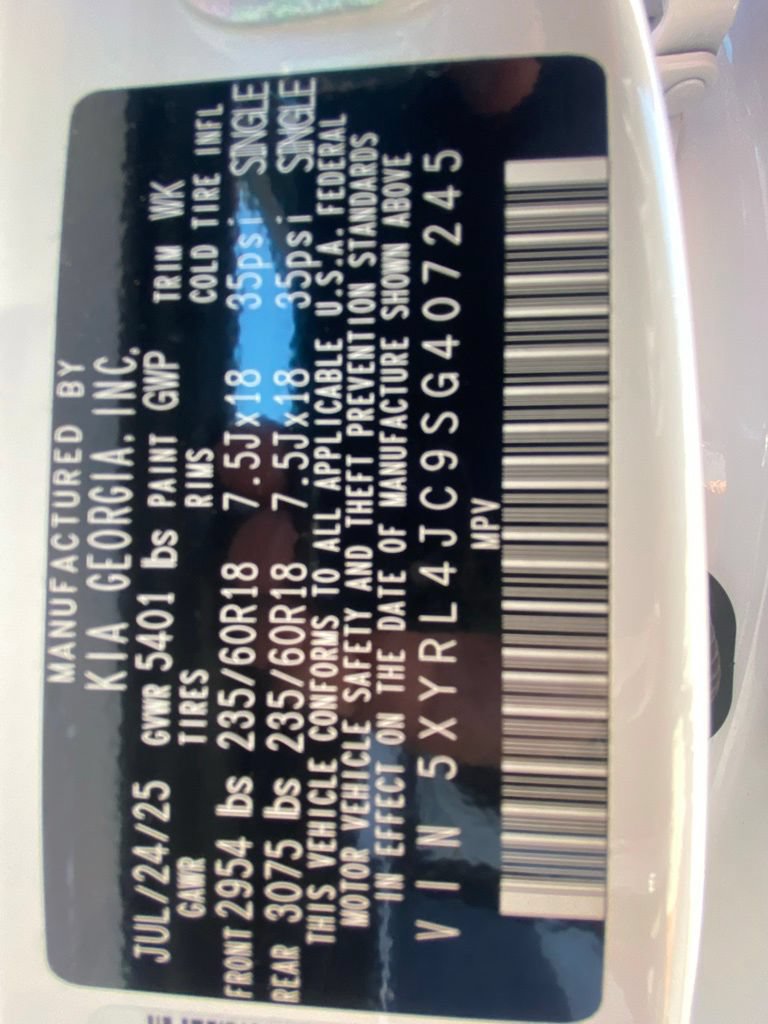 Used 2025 Kia Sorento S w/ Panoramic Sunroof Package FWD image 34