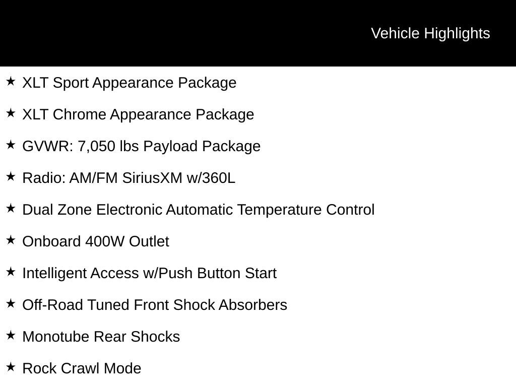 Certified 2023 Ford F150 XLT w/ Equipment Group 302A High AWD/4WD image 10