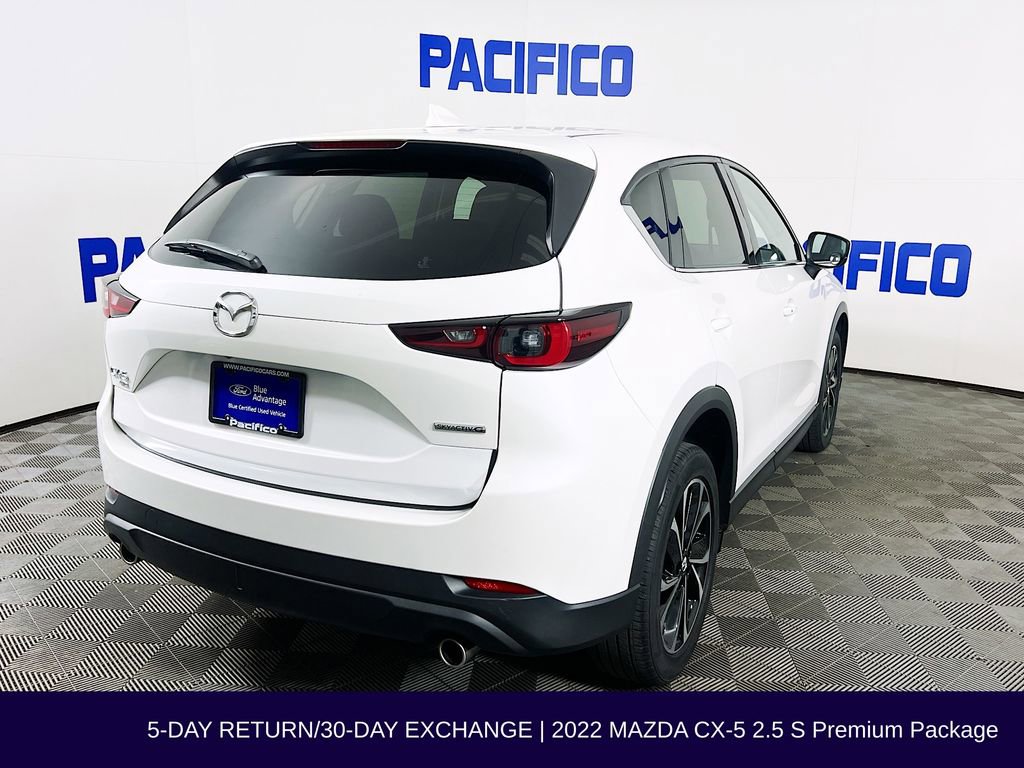 Used 2022 MAZDA CX-5 AWD 2.5 S w/ Premium Package image 8