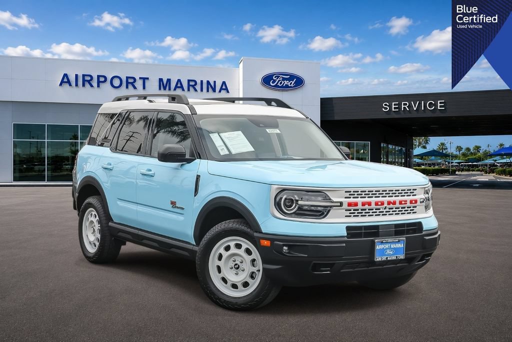 Certified 2023 Ford Bronco Sport Heritage Limited
