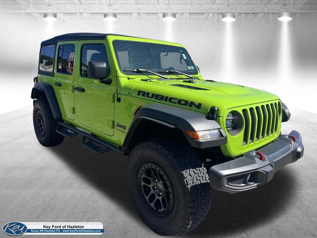 Used 2021 Jeep Wrangler Unlimited Rubicon w/ Xtreme Recon 35" Tire Package AWD/4WD image 15
