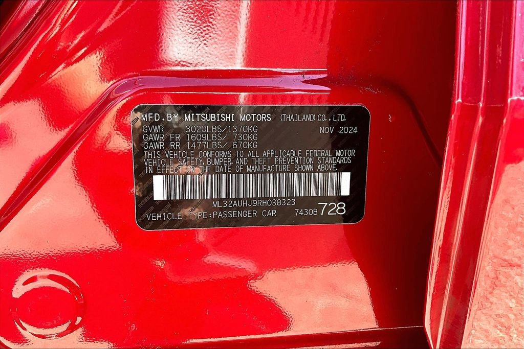 Used 2024 Mitsubishi Mirage ES FWD image 35