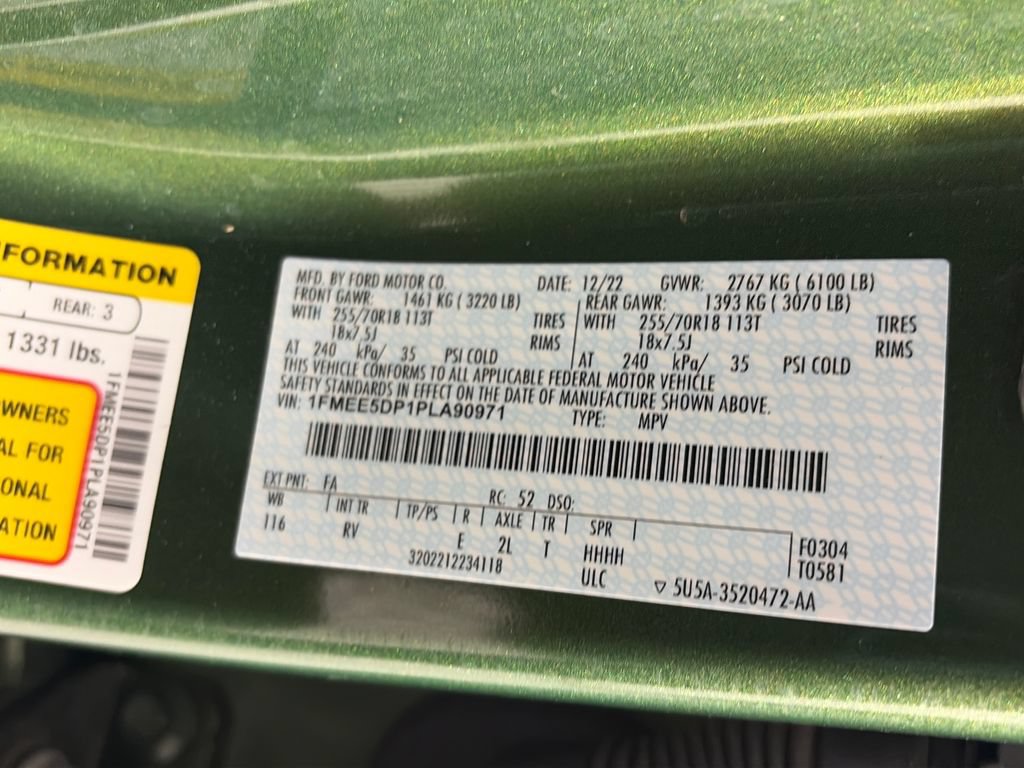 Certified 2023 Ford Bronco Outer Banks AWD/4WD image 9