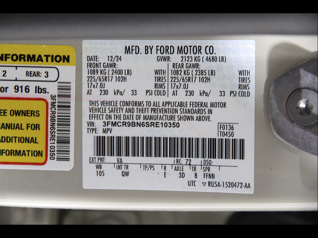 Certified 2025 Ford Bronco Sport Big Bend AWD/4WD image 22