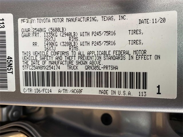 Used 2021 Toyota Tacoma SR image 23