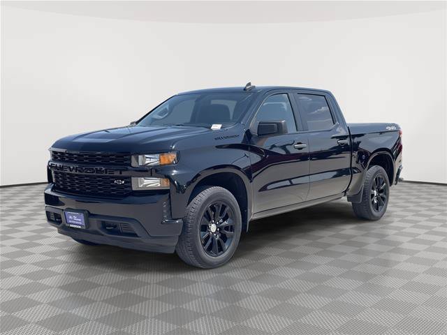 Used 2021 Chevrolet Silverado 1500 Custom w/ LPO, Dark Essentials Package