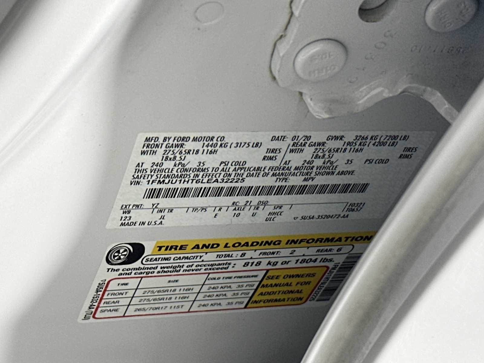 Certified 2020 Ford Expedition XLT image 35