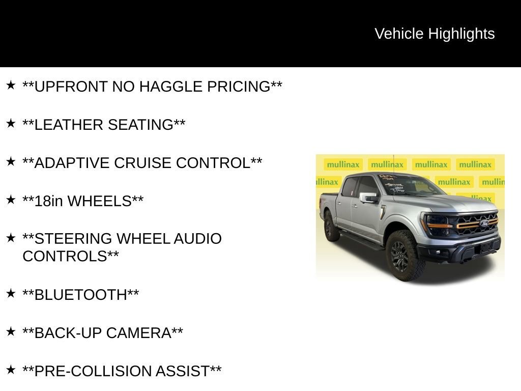 Certified 2025 Ford F150 Tremor w/ Equipment Group 402A High image 15