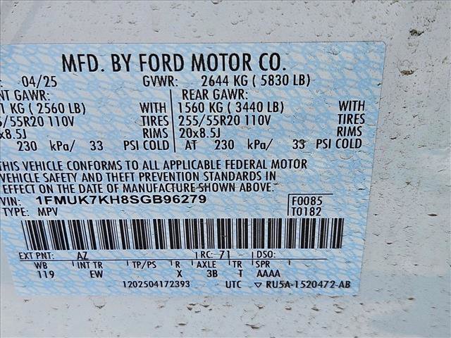 Certified 2025 Ford Explorer ST-Line RWD image 27