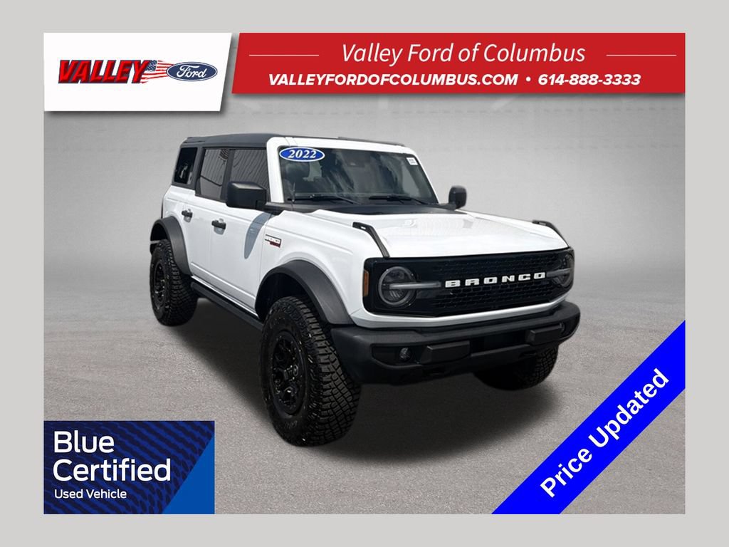 Certified 2022 Ford Bronco Wildtrak