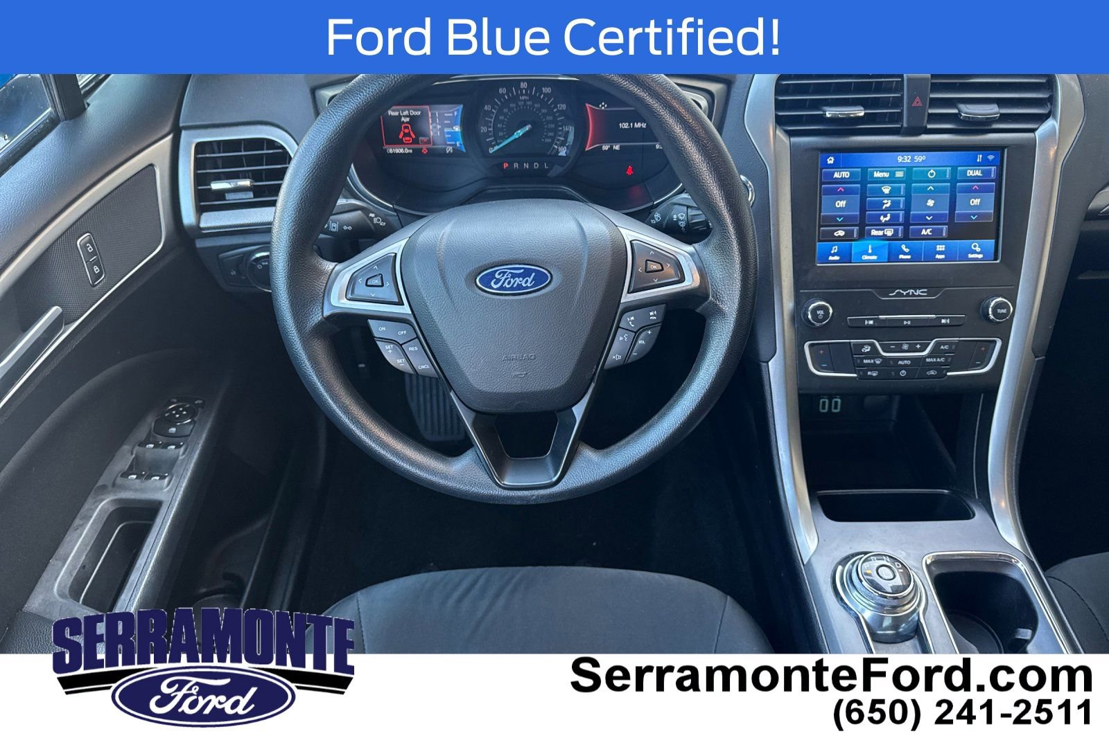Certified 2020 Ford Fusion SE FWD image 17
