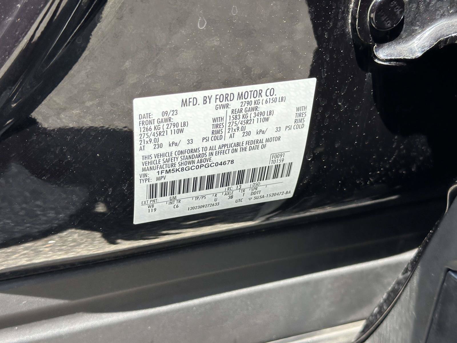 Certified 2023 Ford Explorer ST w/ Equipment Group 401A AWD/4WD image 15