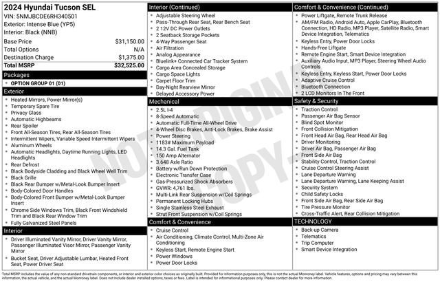 Used 2024 Hyundai Tucson SEL image 10