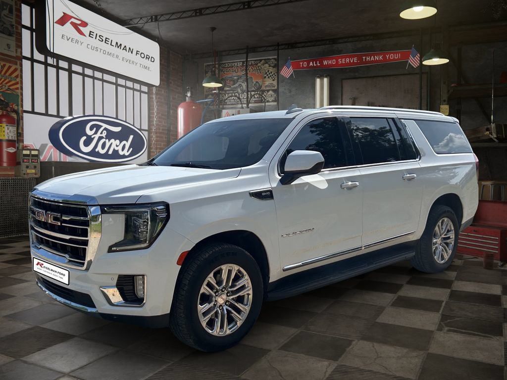 Used 2022 GMC Yukon XL SLT AWD/4WD video 1
