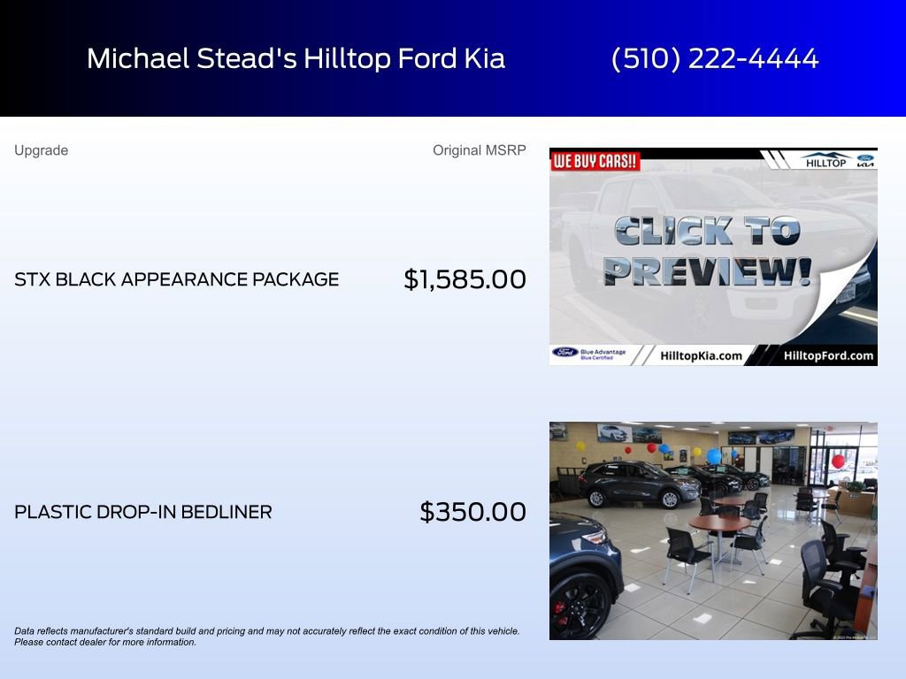 Certified 2024 Ford F150 STX w/ STX Black Appearance Package image 6