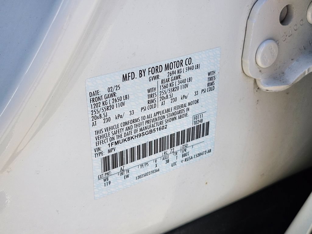 Certified 2025 Ford Explorer ST-Line AWD/4WD image 36