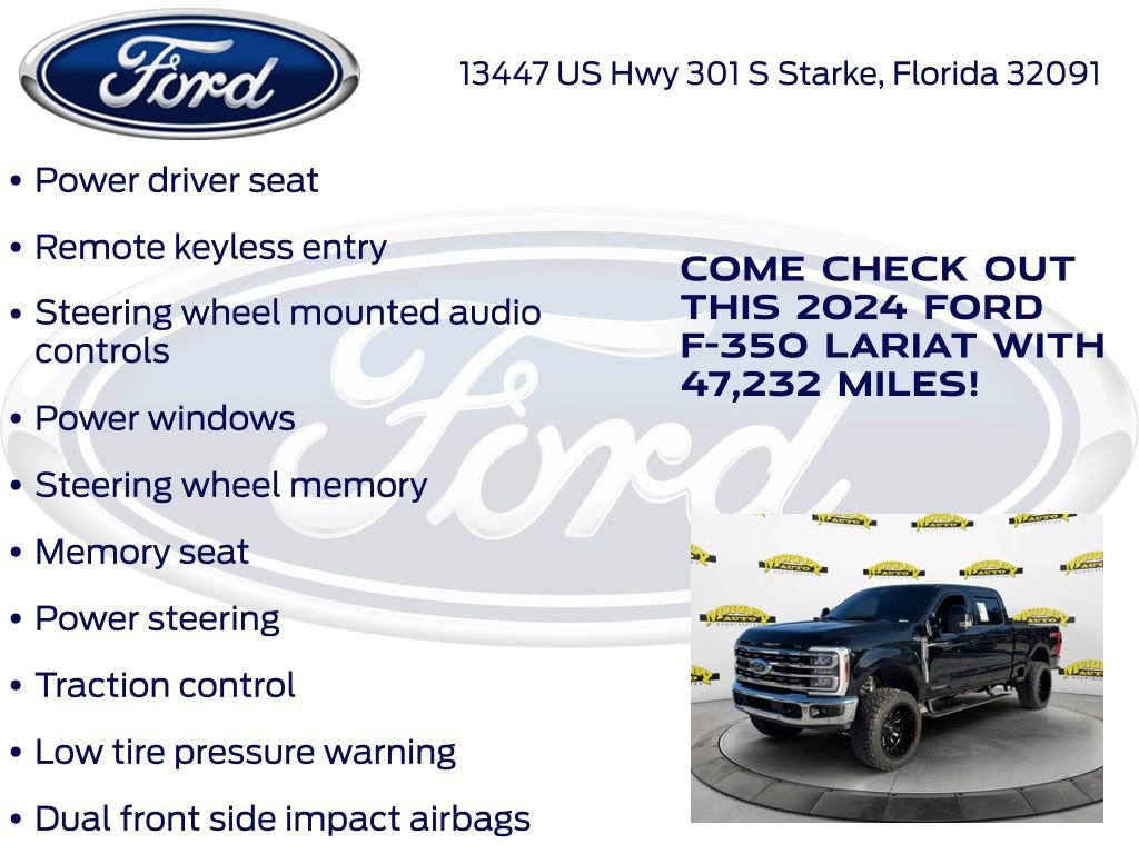Certified 2024 Ford F350 Lariat w/ Lariat Ultimate Package image 27