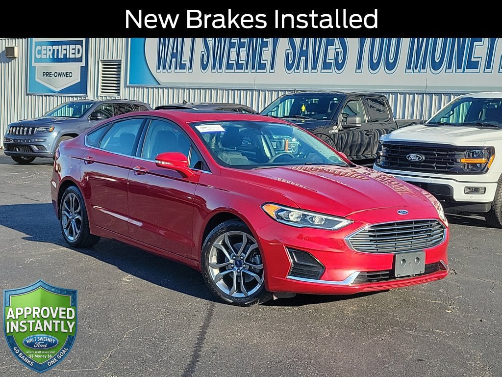 Certified 2020 Ford Fusion SEL FWD image 1
