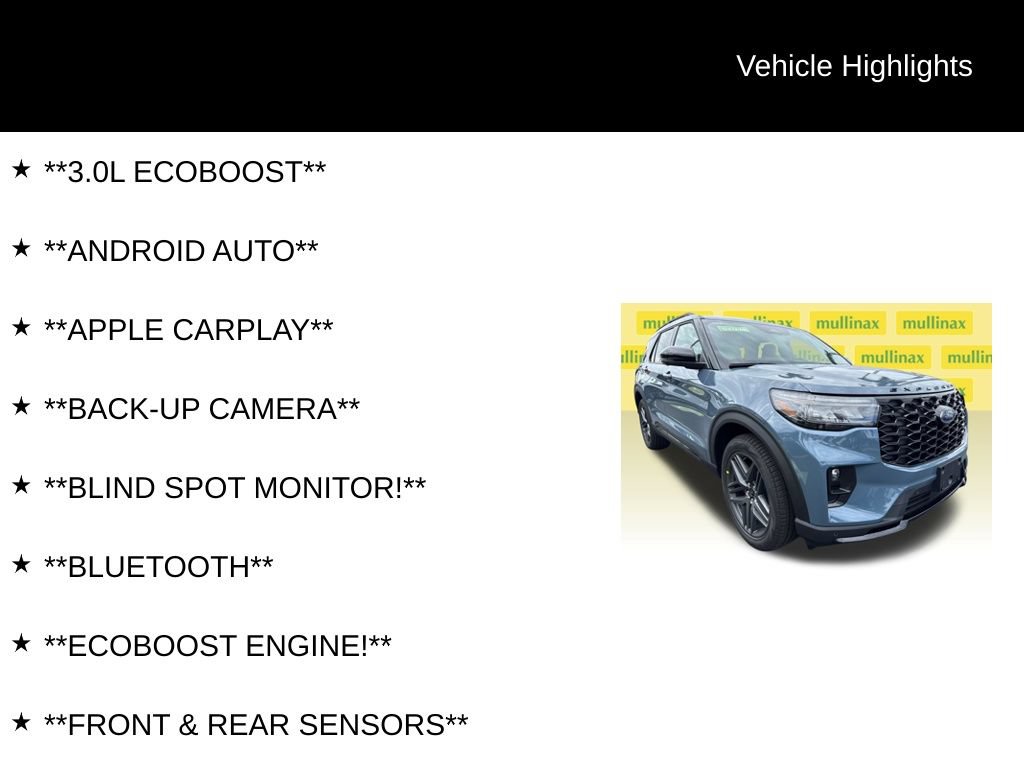 Certified 2026 Ford Explorer ST RWD image 12