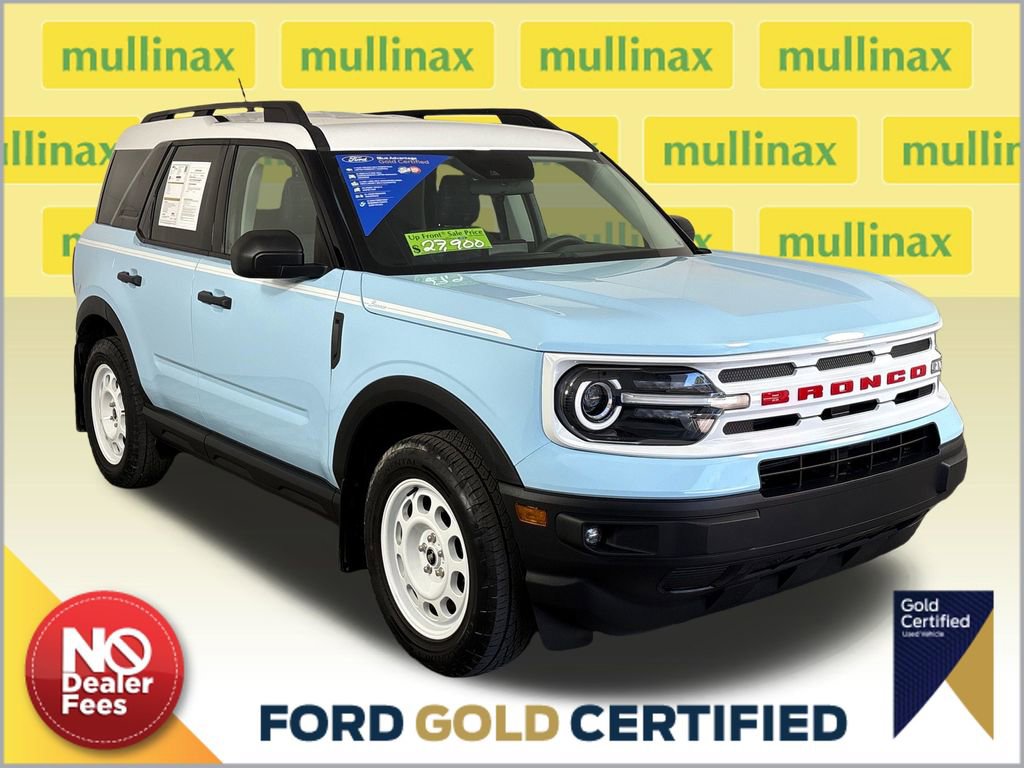 Certified 2023 Ford Bronco Sport Heritage