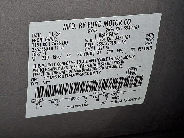 Certified 2023 Ford Explorer XLT image 25
