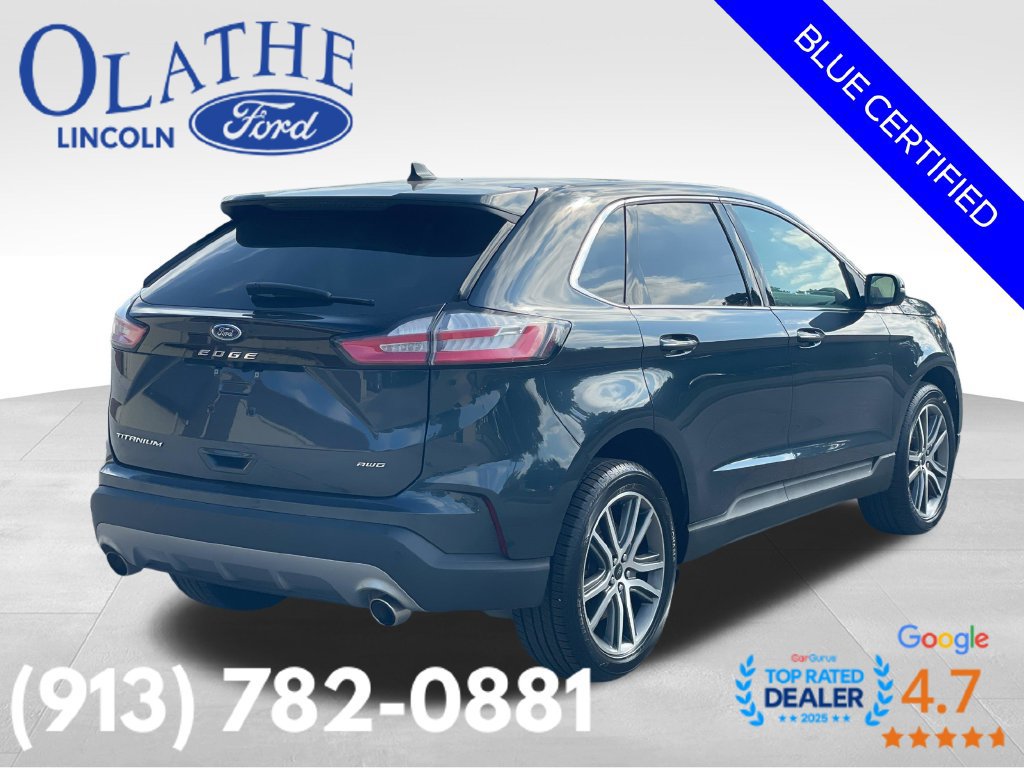 Certified 2024 Ford Edge Titanium w/ Equipment Group 301A AWD/4WD image 6