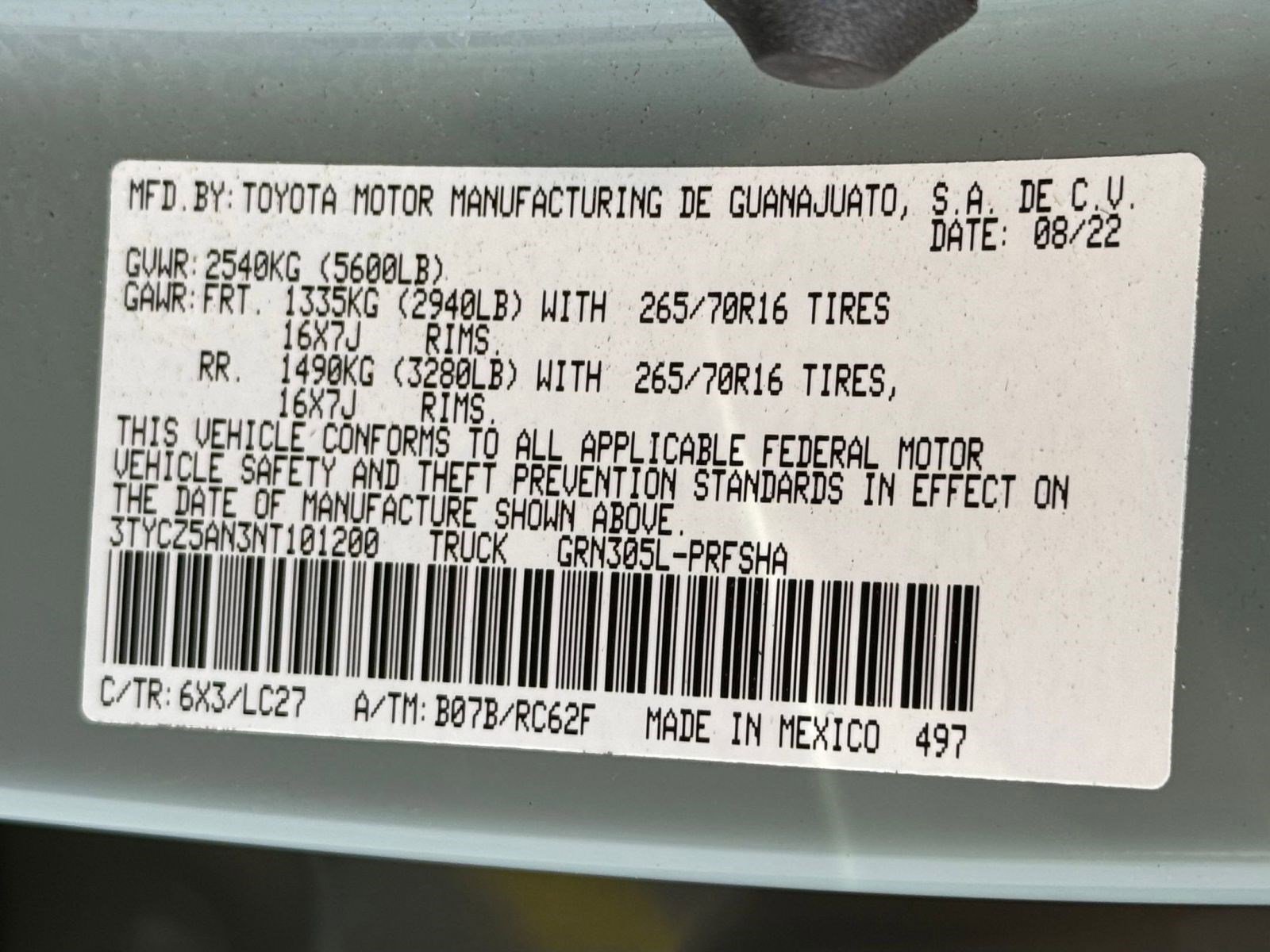 Used 2022 Toyota Tacoma TRD Off-Road w/ TRD Premium Off Road Package AWD/4WD image 25