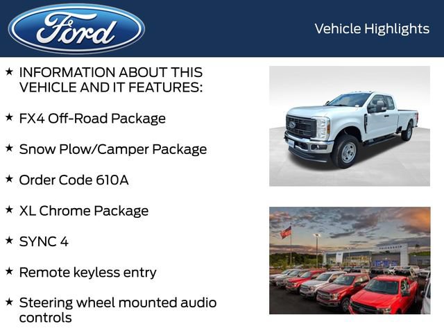 Certified 2024 Ford F350 XL w/ FX4 Off-Road Package AWD/4WD image 5