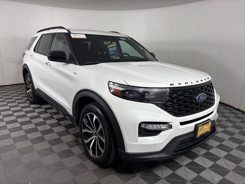 Certified 2023 Ford Explorer ST-Line w/ Class IV Trailer Tow Package AWD/4WD 360° Tour