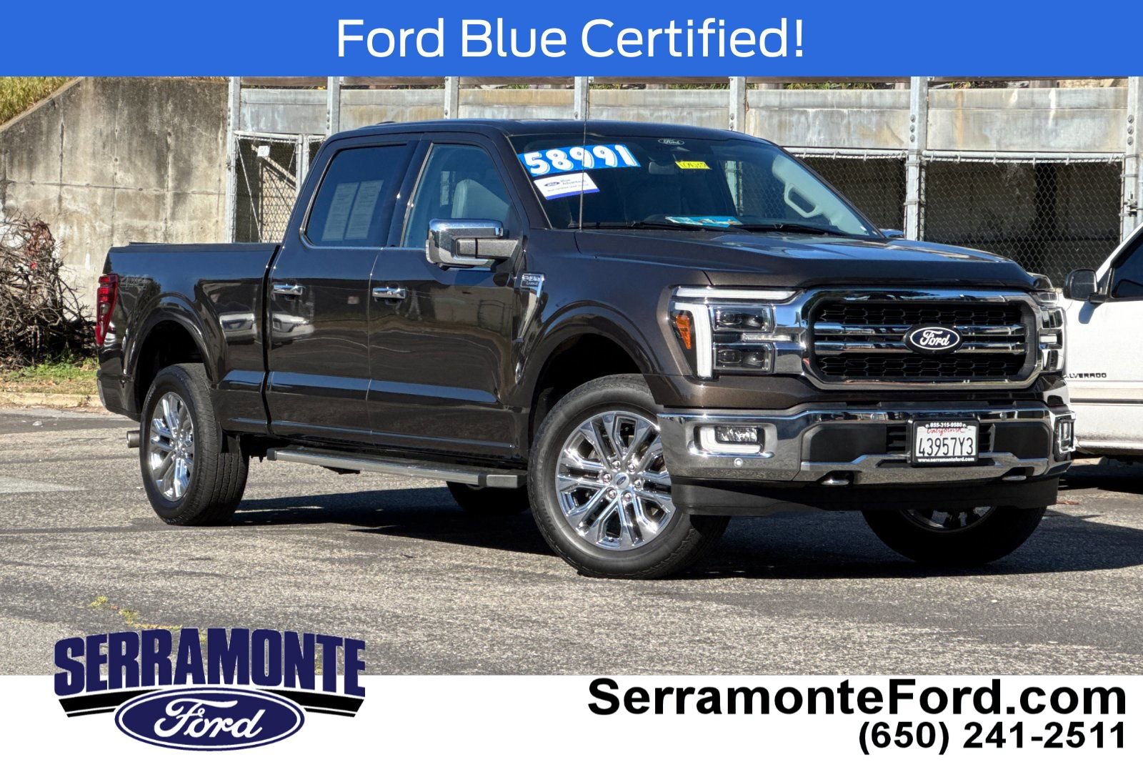 Certified 2024 Ford F150 Lariat w/ Equipment Group 502A High image 2